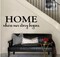 Copy-Family Wall Art Decor Quotes Decal -HOME Where Our Story Begins - Wall Art Decor -2199 product 1